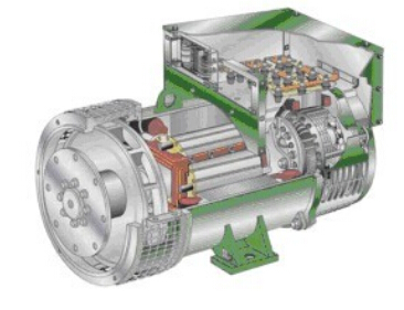 郑州发电机内部结构图